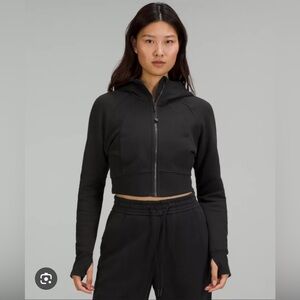 Lululemon cropped scuba jacket